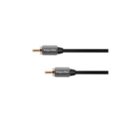 Złącze 1xRCA 0,5m HQ Kruger&Matz / KM0300