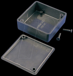 1551RBK Mini ABS housing, 50 x 50 x 20 mm, black