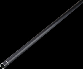 Mounting tube, black, (Ø x L) 21.7 x 800 mm, for LED signal tower, E89067
