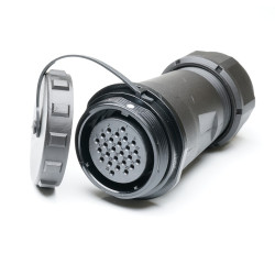 Przemysłowe złącze okrągłe 26-pinowe SP29 Układ szeregowy Gniazdo RS PRO Żeńskie IP68 SP2911C