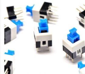 Przełącznik samoblokujący DPDT 6 pin 7x7x13mm