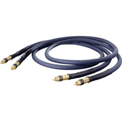 Oehlbach 13114 RCA Audio Cable XXL Series 1 Blue 1.5m Gold Plated Connectors