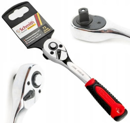 Grzechotka 1/2 klucz do nasadek 72 zęby Schmith