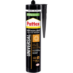 Pattex PTRUN Universal Glue 420g White For Gluing Mounting Sealing