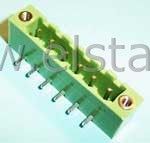 Listwa montaż. kątowa 6-zacisk. męska r = 5