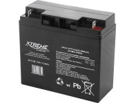 XTR17-12 Akumulator firmy żelowy XTREME 12V 17Ah wymiary: 181x76x167mm; masa: 5,35