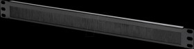 DN-97661 19" cable management brush strip, 1 U, black