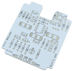 Płytka PCB do efektu gitarowego - "Bull's Ass" (ZW44)