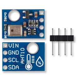 Czujnik temperatury wilgotności AHT10 precyzyjny moduł I2C Arduino ESP32