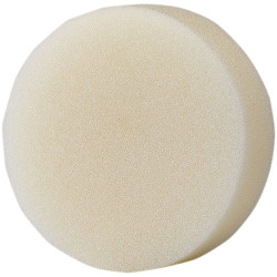 Draper 20356 Medium-Light Polishing Pad, 80mm, White - 20356