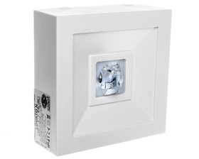 Oprawa awaryjna LED 1W 3h LOVATO N ECO LED 1W (opt. koryt.) jednozadaniowa biała LVNC/1W/E/3/SE/X/WH