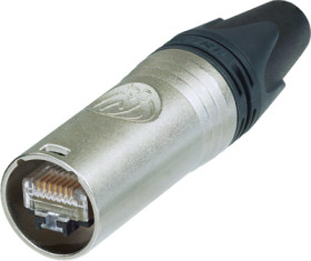 Plug, RJ45, 8 pole, Cat 6A, IDC connection, cable assembly, NE8MX6-T