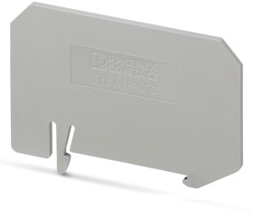 Płytka rozdzielająca Przegroda rozdzielająca sekcje Phoenix Contact Bloki zaciskowe do montażu na szynie DIN