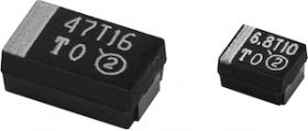 T83 Solid Tantalum Surface Mount Chip Capacitors TANTAMOUNT&#8482;, Molded Case, Hi-Rel COTS