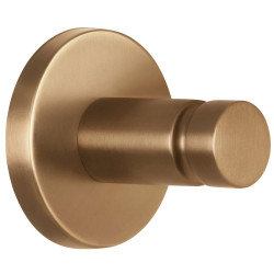 tesa 40603-00000-00 MOON towel hook brushed bronze Adhesive no drilling