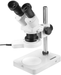 Stereo microscope, 20x, with table stand, Bernstein, 9-155