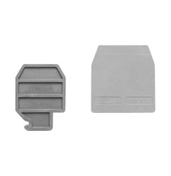 Płytka końcowa do CBD.16GR szara, CB16/PT/GR