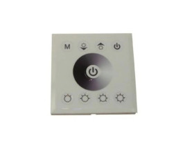 Ściemniacz LED dotykowy 2x4A 12-24V biały