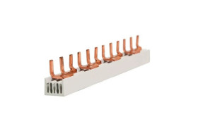 Szyna łączeniowa 3P 100A 16mm2 sztyftowa (12 mod.) 3F S-12/16SZ