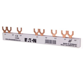 Szyna łączeniowa 3P 63A 10mm2 widełkowa EVG-3PHAS/N/5MODUL/LS 215659
