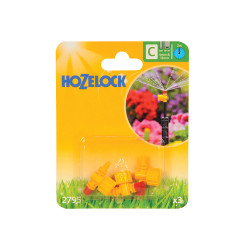 Hozelock 2795P0000 Adjustable Micro Jet 360 Degree 4mm/13mm (3 Pack)