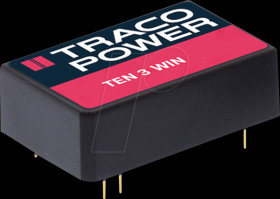 TEN 3-2412WIN DC/DC converter TEN 3WIN series, 3 W, 9-36/12 VDC, DIP