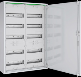 ABNRM205R01 Field distributor surface-mounted, 2x5-row, 120 TE, H=800