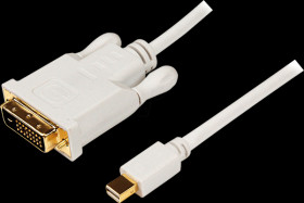MDP2DVIMM3W Cable Mini DisplayPort to DVI 0,9 m white