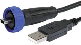 Adapter USB na mini USB B z kablem Bulgin PX0441/2M00, 1 szt. Bulgin PX0441/2M00, 1 szt.