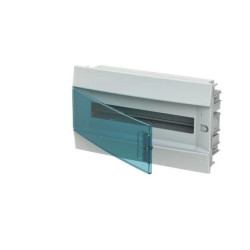 Rozdzielnica modułowa podtynkowa Mistral41F 1x18 18M IP41 125A II klasa drzwi transparentne N+PE śrub. 41A18X12A 1SLM004101A1204