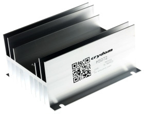 Radiator do przekaźników montaż panelowy do: 1-2 pojedyncze/podwójne przekaźniki półprzewodnikowe HS