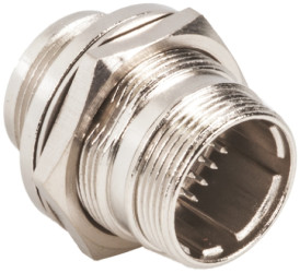 Złącze okrągłe 20-pinowe Miniature Panel Gniazdo Hirose Żeńskie IP67, IP68 HR22