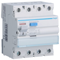 P304 63A 30mA AC wył.r-pr. CDC463J 3F HAGER