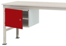 Manuflex ZB4718.3003 Podstawa obudowy Z UNIWERSALNYM stacjonarnym zanikiem, wysokość użytkowa 300 mm, konstrukcja z 1 dr