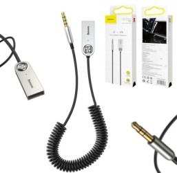 Odbiornik audio aux mini jack 3.5mm Bluetooth Baseus
