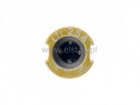 Wstawka kalibrowa VD II 25A E27; żółta