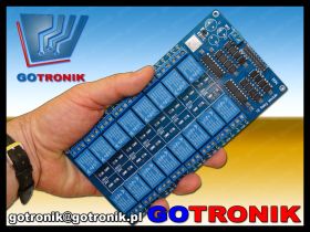 16 przekaźników moduł 5V z optoizolacją