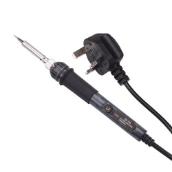 60W Temperature Adjustable Soldering Iron W/Stand 480°C