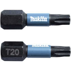 Makita B-63672 TX Torx Bits T20 2 pcs Durable Reliable Long-lasting