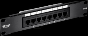 TC-P08C6 Patchpanel, 8-Port, Cat.6, 1 HE