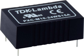 TDK-Lambda PXC-M10-48WS15 Przetwornica DC/DC, do PCB 15 V 670 mA Content 1 szt.