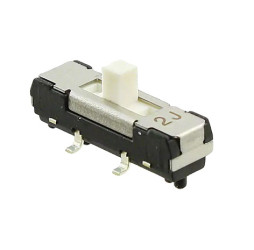 Przełącznik suwakowy, SMD, 200 mA, Nidec Components