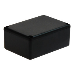 CamdenBoss RX2008/S pack of 5 Potting Box Black with Lid 54 x 23 x 38mm