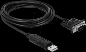 66282 Adapter cable USB 2.0 to serial RS232, 1.8 m