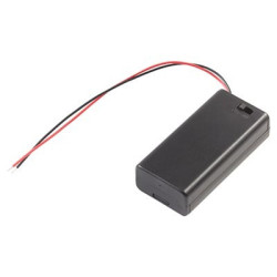 Koszyk baterii 2xR3 pokrywa + wyłącznik