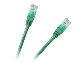 Patchcord kabel UTP 8c wtyk-wtyk 3,0m CCA zielony cat.6e