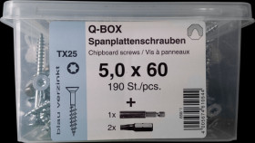 Q200 Plus chipboard-srew-Box TX, PT