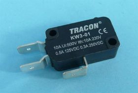 KW3-01 6,3mm MIKROPRZEŁ.10A/250VAC
