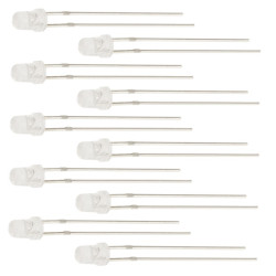 LED 3mm biała - 10 szt.