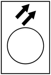 Etykieta, 30x40mm, biały, forward, fast ZB2BY4964